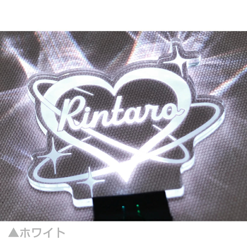 推し活 光る キーホルダー